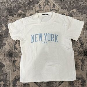 White brandy melville top